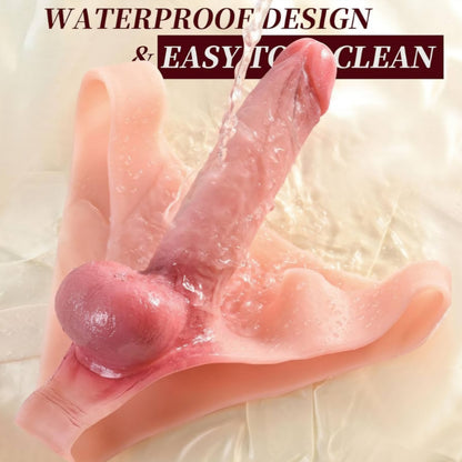 Strap on Dildo for Men Hollow Design to Wear, Strap on Harness, 7.7" Hollow Penis Sleeve
Wearable Anal G-Spot Dildo Sleeve for Men, High-Stretch Body-Safe Silicone, Realistic Penis Extender Sex Toy for Men