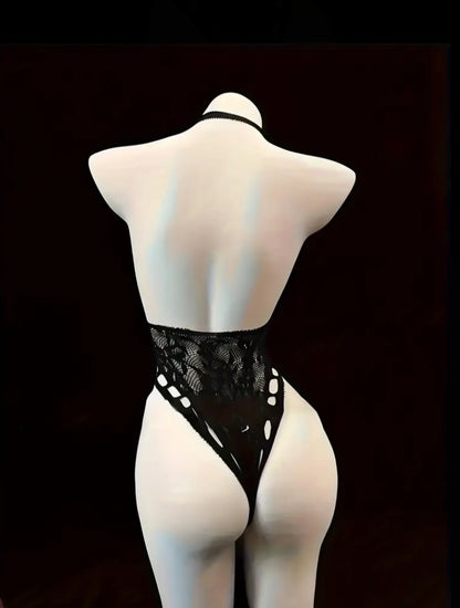 Sexy Jacquard Corsetry Lingerie - One Size
