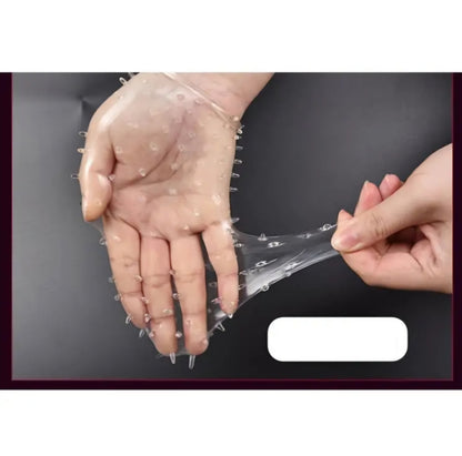 5 Piece Transparent Reusable Condom Sleeve