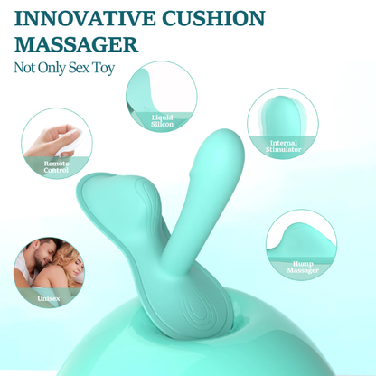 The Siren Saddle, Clitoral and Gspot Ridable Vibrator for Women.
