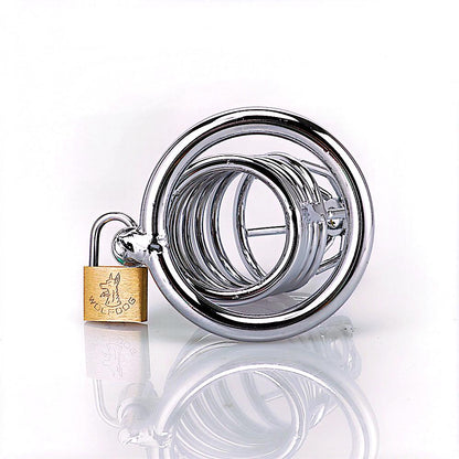 Stainless Steel Ergonomic Cobra Chastity Device