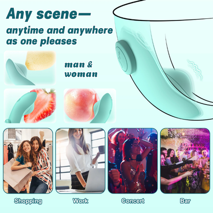 App Controlled Magnetic Snap Panty Vibrator for Public Wear/Play