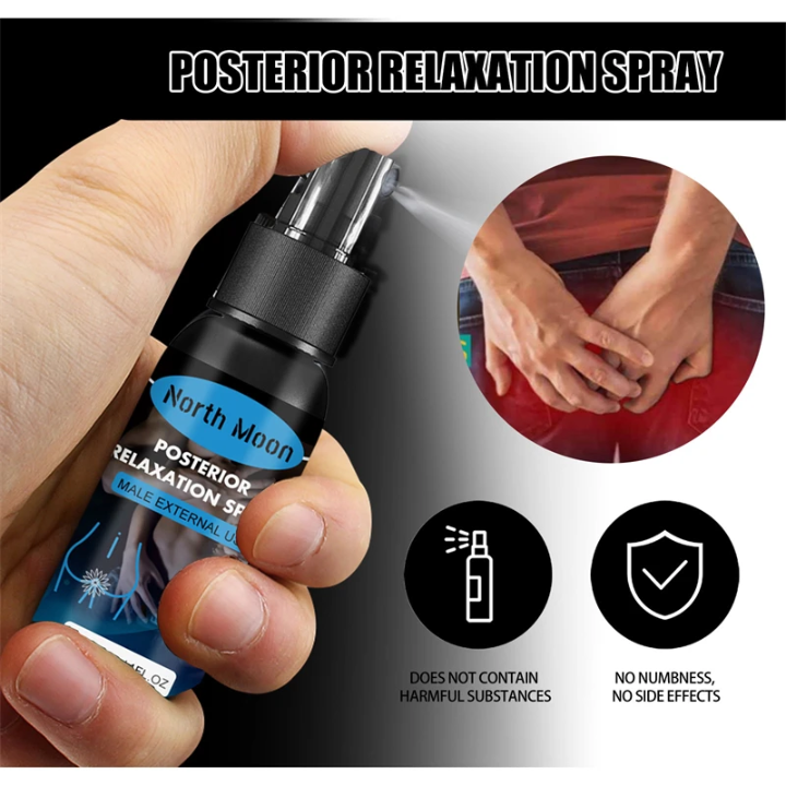 Northmoon Posterior Relaxation Spray/Anal Spray/Butt Spray, 30 mls