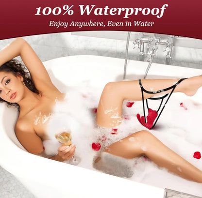 Couples Rose App Remote Control Wearable Vibrator, Adult Sex Toys for Women Couple Men Games, 9 Vibration Clitoris Penis Vibrators for G Spot & Clit Pleasure, Female BDSM Clitoral Stimulator Sex Toy