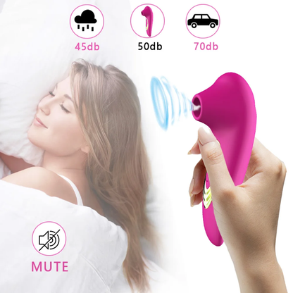 Clitoral & Nipple Sucking Vibrator – 5 Frequency Suction Modes