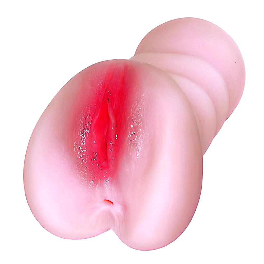 Dual-Channel Realistic Excellence Stroker - Anatomical Vagina & Anus Pocket Pussy Masturbator Vagina Anus