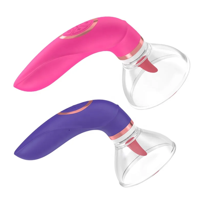 Clitoral Sucking Vibrator Sex Toys with 8 Sucking Modes and 5 Licking Tongue Vibrations, G-spot Nipples Clitoral Vagina Stimulator Rechargeable Adult Toy for Women Couples