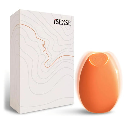Powder Puff Vibrator Adult Sex Toys for Women - ISEXSE 8 Vibrating Modes Clitoral Vibrators Silicone Mini Nipple G Spot Stimulator Toy, Rechargeable Quiet Clit Vibrator Female Sex Toys for Couples Adult Toys