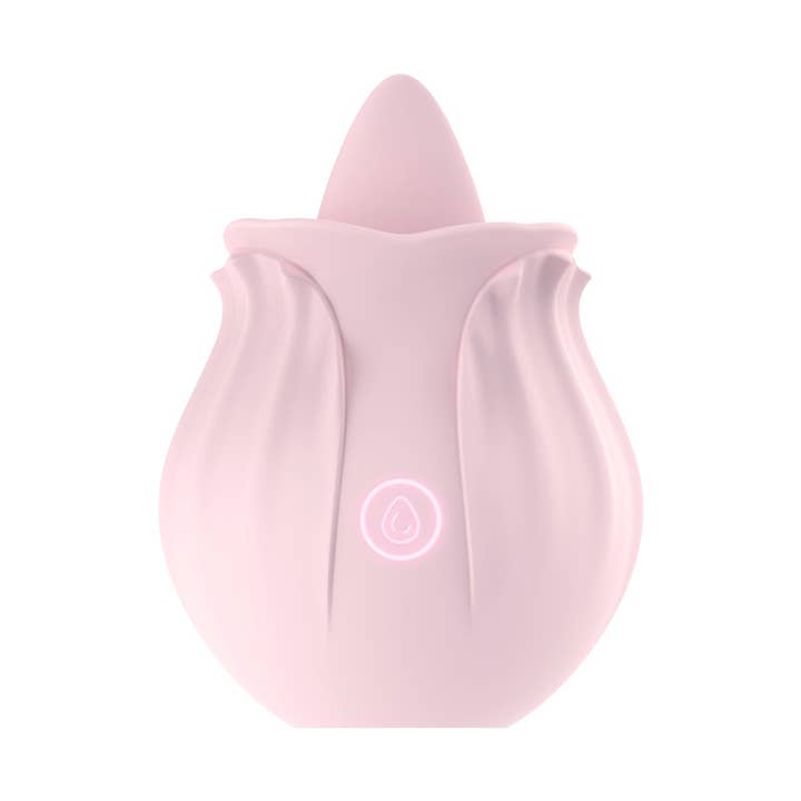 Licking Rose Toy Vibrator for Women (Pink)