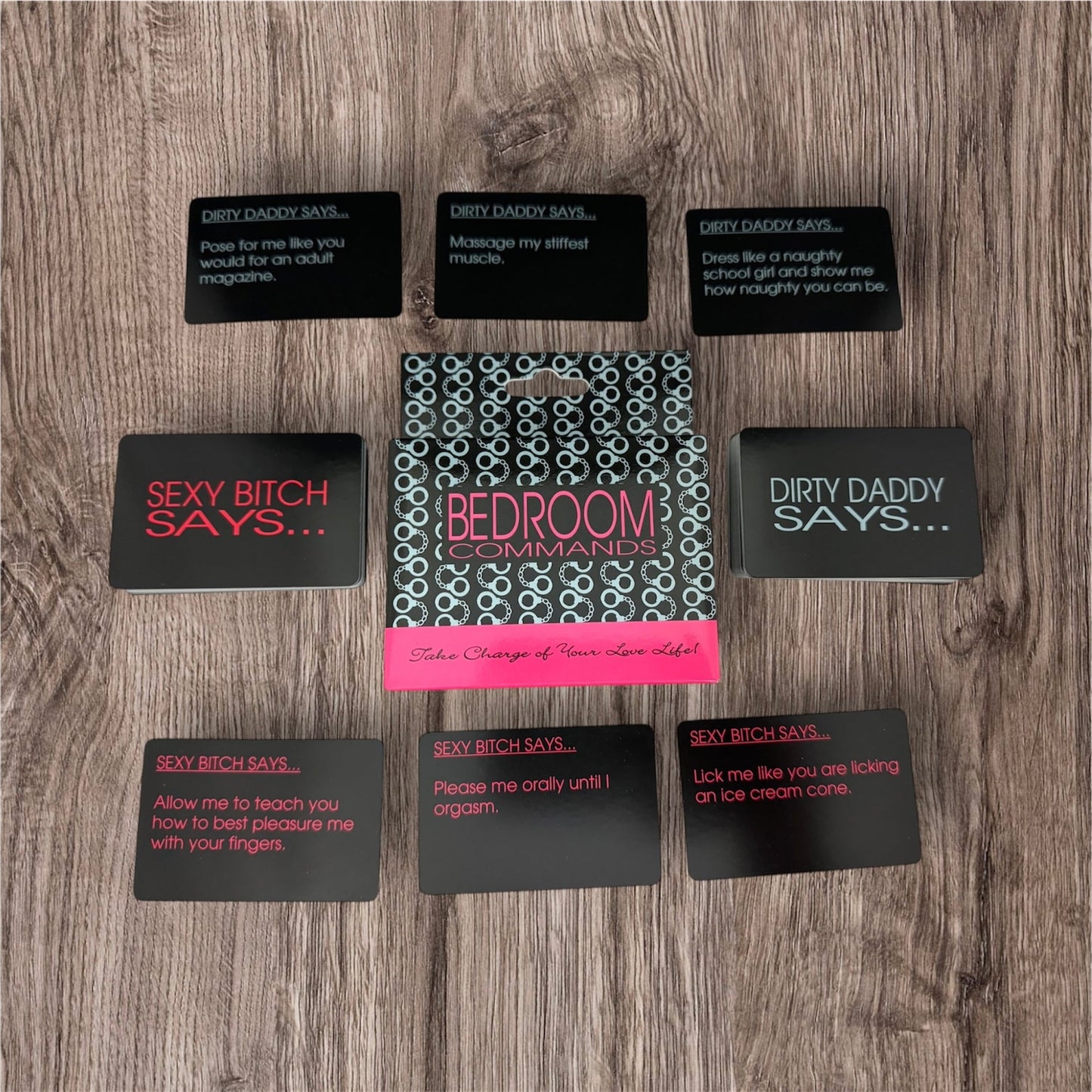 Bedroom Command Adult Card Game, Romance Rekindle - Intimate Game for Couples. Rediscover Passion and Love. Nurture Connection, Laughter, and Adventure. Reignite Your Relationship Flames. Toys, Fetish, Fantasies.