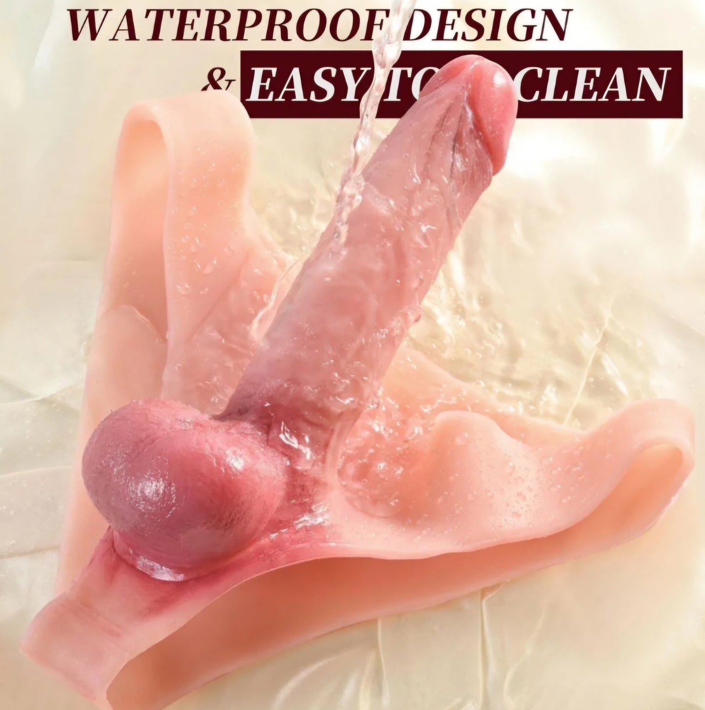 Strap on Dildo Women Sex Toys, Wearable Strap on Harness with 7.7" Realistic Solid Dildos, High-Stretch Body-Safe Silicone Strapless Penis Panties, Transgender Anal G-Spot Dildo for Lesbian Couple