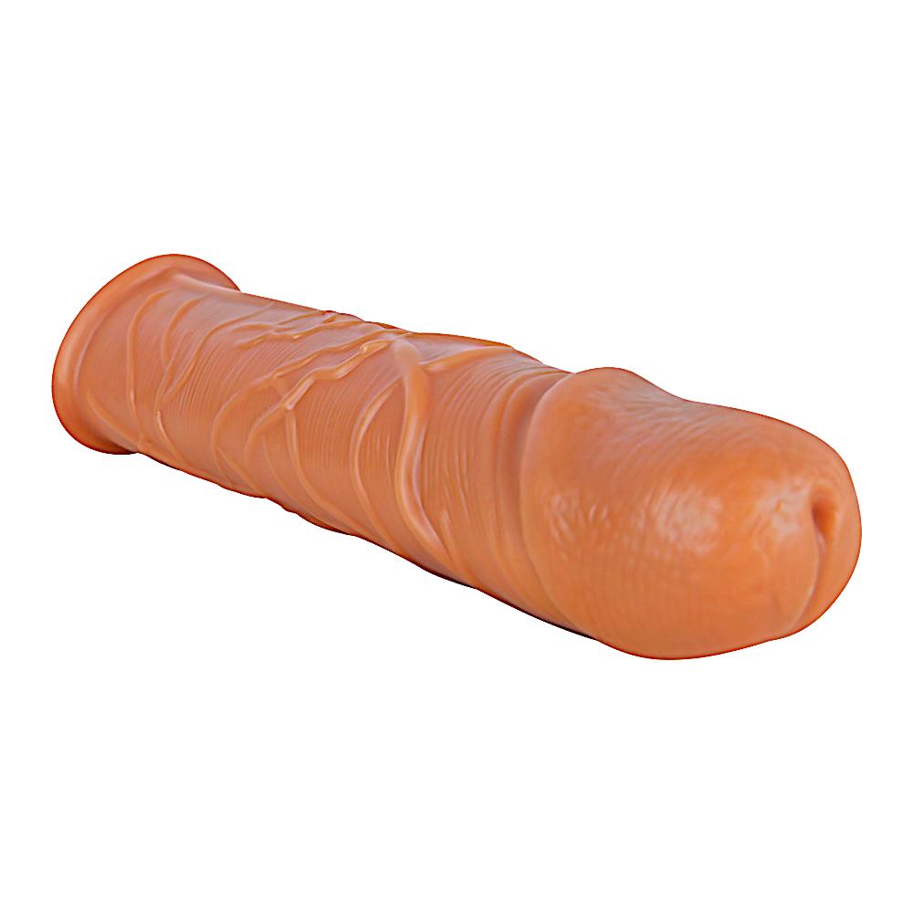 7 Inch Elite Textured Ultra-Elastic Penis Extension Sleeve