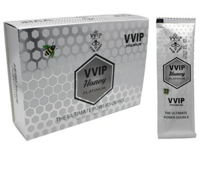 VVIP Honey Platinum – Premium Vitality & Sexual Performance Supplement for Men 20g Sachet