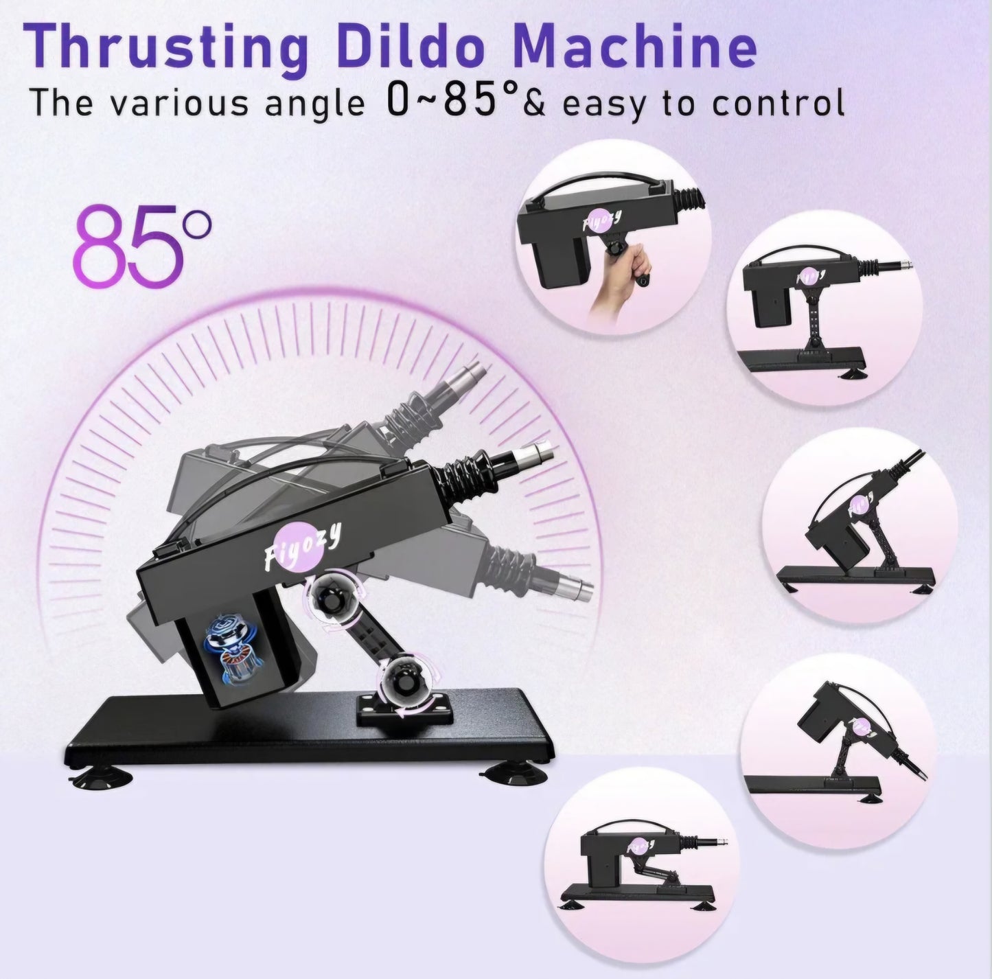 Sex Machine Automatic Dildo Machine for Women, Thrusting Sex Toys Fuck Machine with Remote Controller, Masturbation Machine Realistic Dildos with 3xlr Connector Adult Toys Vagina Anal Sex Stimulation