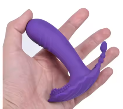 Remote-Controlled G-Spot & Clitoral Dual Stimulation Vibrator