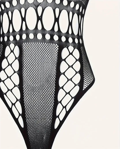 🖤 Elegant Lace Bodysuit: Sexy & Alluring Nightlife Wear Lingerie🖤 - One Size