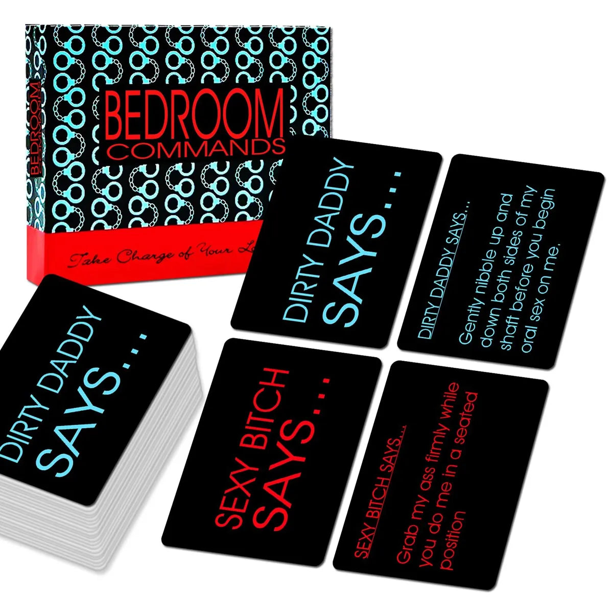 Bedroom Command Adult Card Game, Romance Rekindle - Intimate Game for Couples. Rediscover Passion and Love. Nurture Connection, Laughter, and Adventure. Reignite Your Relationship Flames. Toys, Fetish, Fantasies.