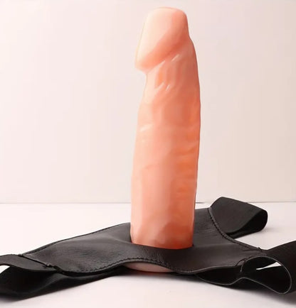 7.87” Hollow Strap-On Dildo – Wearable Strap for Men