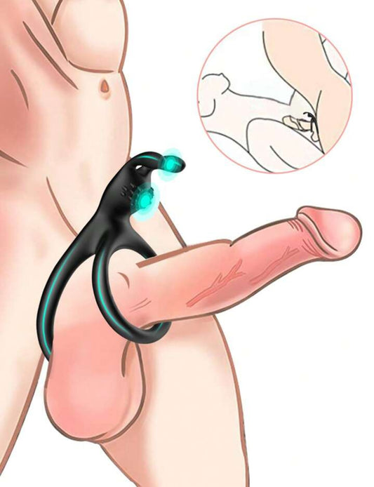 Double Silicone Penis Ring (Non Vibrating)