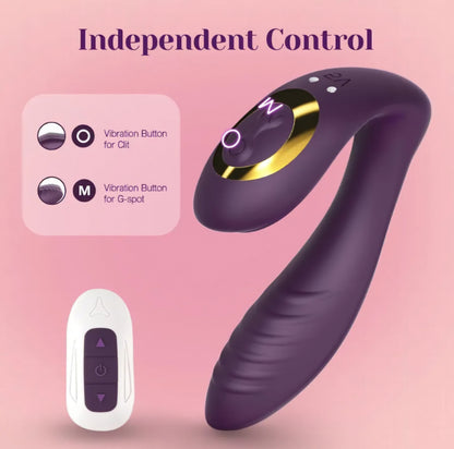 Tracy's Dog Wearable Clitoral G-Spot Vibrator, Adult Sex Toys for Women
Flexible panty vibrator with remote control, 10 vibrations, powerful quiet stimulator for solo & couples play, erotic massage