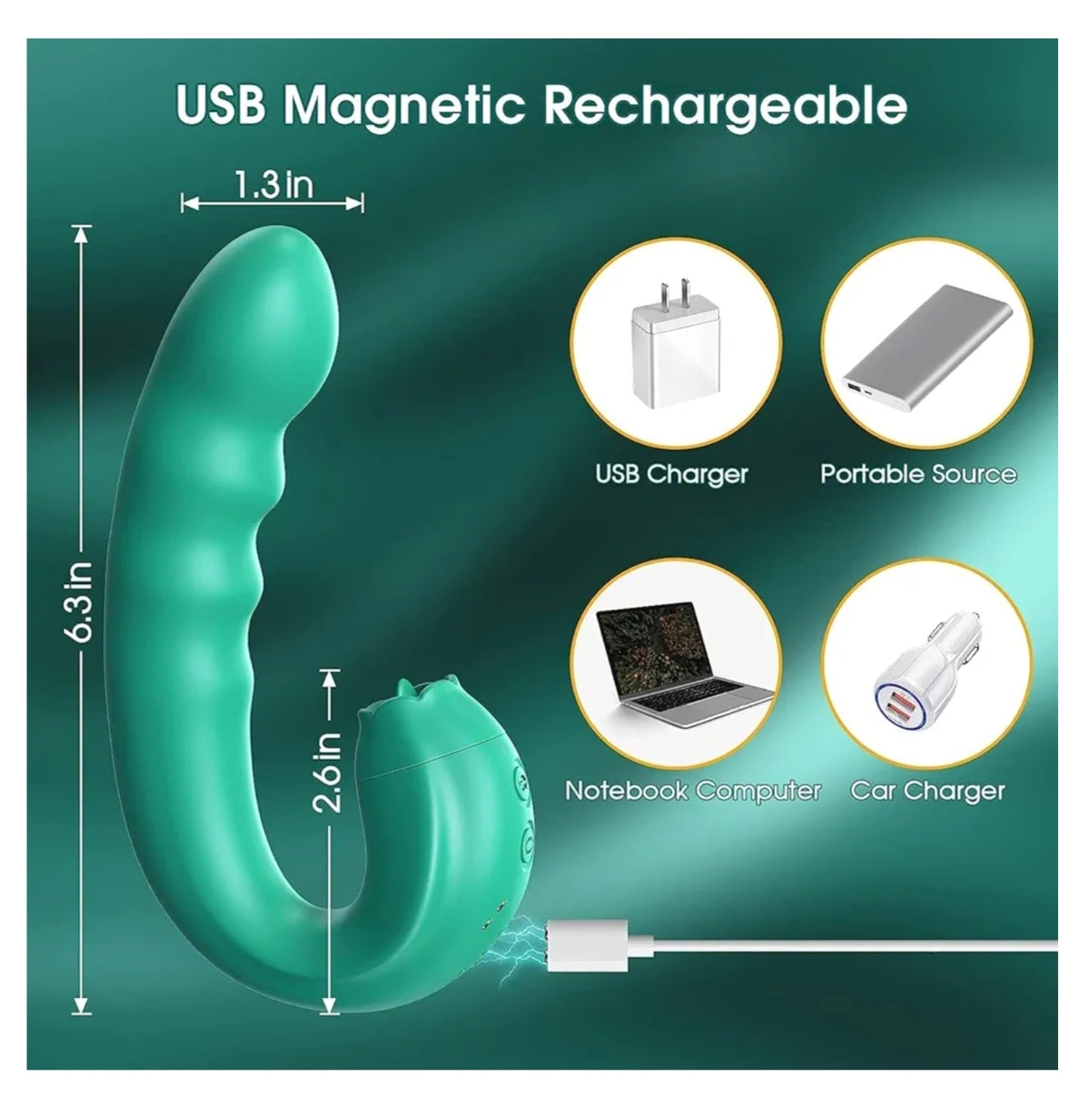 Rotating Vibrator Licking Sex Toys, 3 in 1 Clitorals Stimulator G Spot Vibrator with Rotating Head & Vibrating Tongue Support 10 Modes, Vibrating Dildos Adult Toys for Women Couples