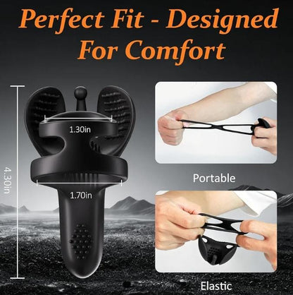 Vibrating Cock Ring for Men,9 Vibration Modes Couples Adult Sex Toys
Liquid Silicone, IPX6 Waterproof, Vibrator for Men,Discreet Packaging