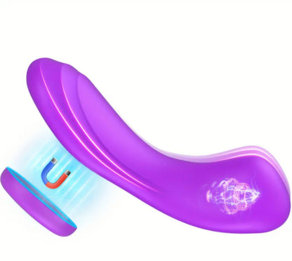 Ellie Ultra-Thin Wearable Panty Vibrator (Purple)