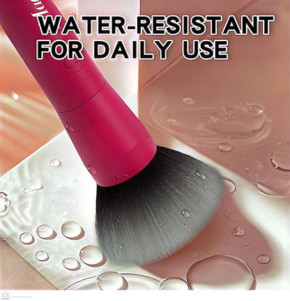 10-Frequency Vibrating Makeup Brush Massager – USB Rechargeable & Waterproof