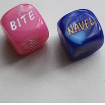 Two piece dice set, action & body part