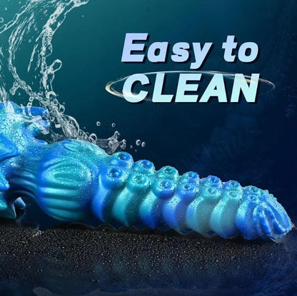 9.7in Huge Monster Tentacle Dildo, Big Fantasy Alien Knot Dildos
Thick Silicone Ribbed Dildo, Strong Suction Cup for G Spot & P Spot, Large Octopus Dildo, Anal Sex Toys for Women Men Couples