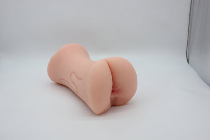 Realistic Dual Side Pocket Pussy Masturbator, Vagina and Anus XS037
