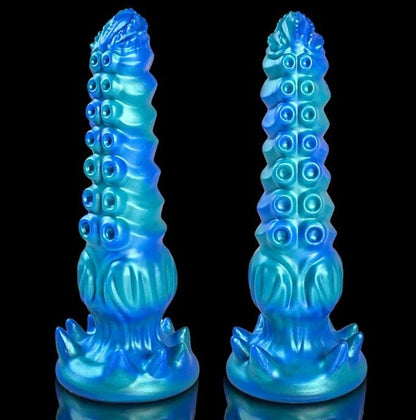 9.7in Huge Monster Tentacle Dildo, Big Fantasy Alien Knot Dildos
Thick Silicone Ribbed Dildo, Strong Suction Cup for G Spot & P Spot, Large Octopus Dildo, Anal Sex Toys for Women Men Couples
