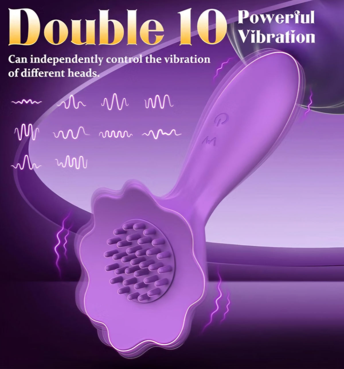 App Controlled Adult Clitoral Vibrator, Couple's Vibrator, G-spot Vibrating Massager, 10 Vibration Modes, Stimulates the Female Clitoris and Nipples, a Couple's Sex Toy, Adult Sex Toy and Game.