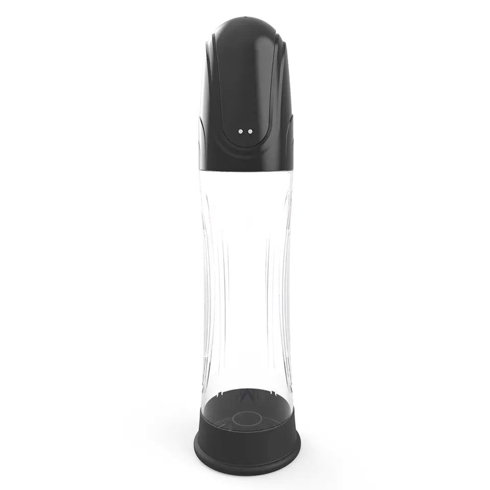 Automatic Penis Enlargement Pump with 4 Pressure Settings & 4 Suction Modes for Men Erection Training and Masturbate Pleasure, Penis Enlarger Growth Extender Pump Waterproof