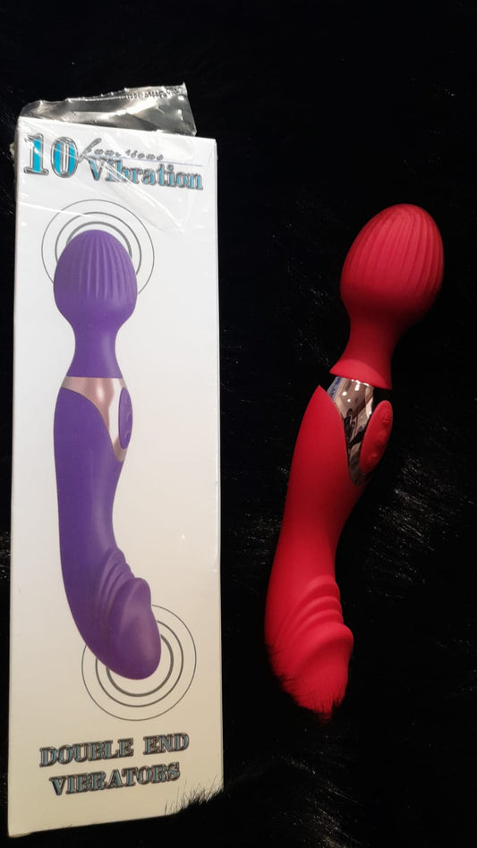 Double Sided Wand Vibrator, Penis Head