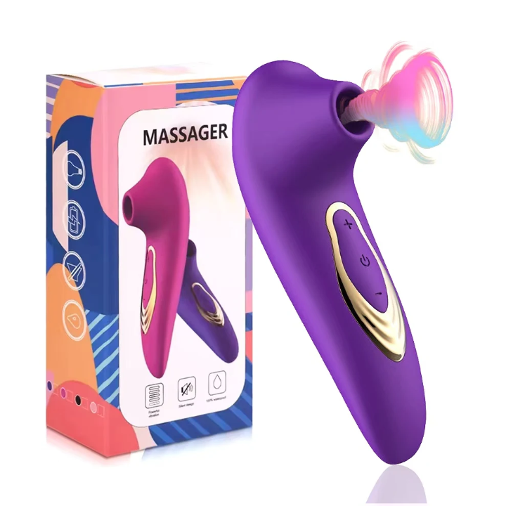 Clitoral & Nipple Sucking Vibrator – 5 Frequency Suction Modes