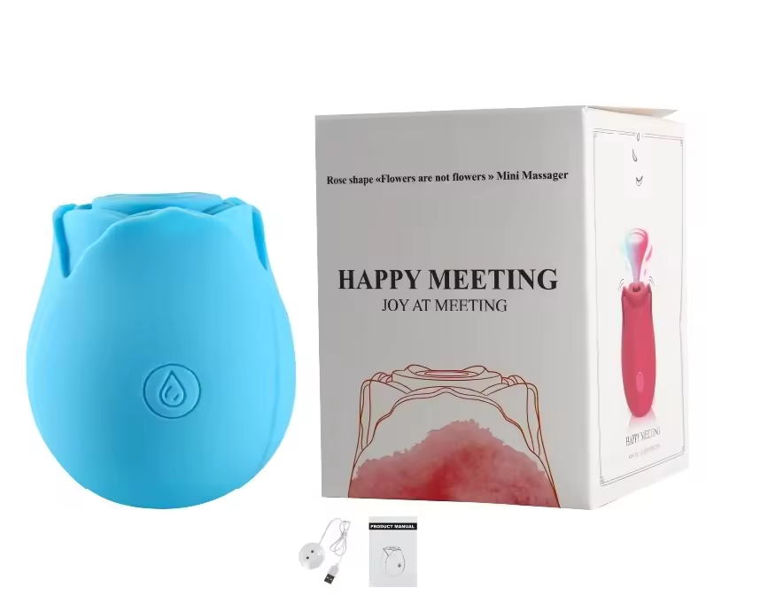 Sucking Rose Vibrator Toy for Women