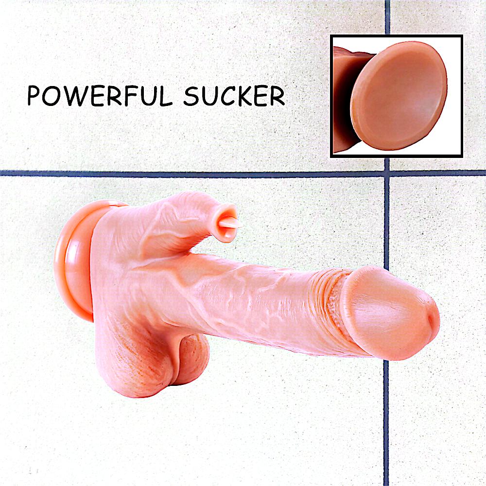 Ultimate 3-in-1 Realistic Telescopic Dildo | Heating, Vibrating & Thrusting