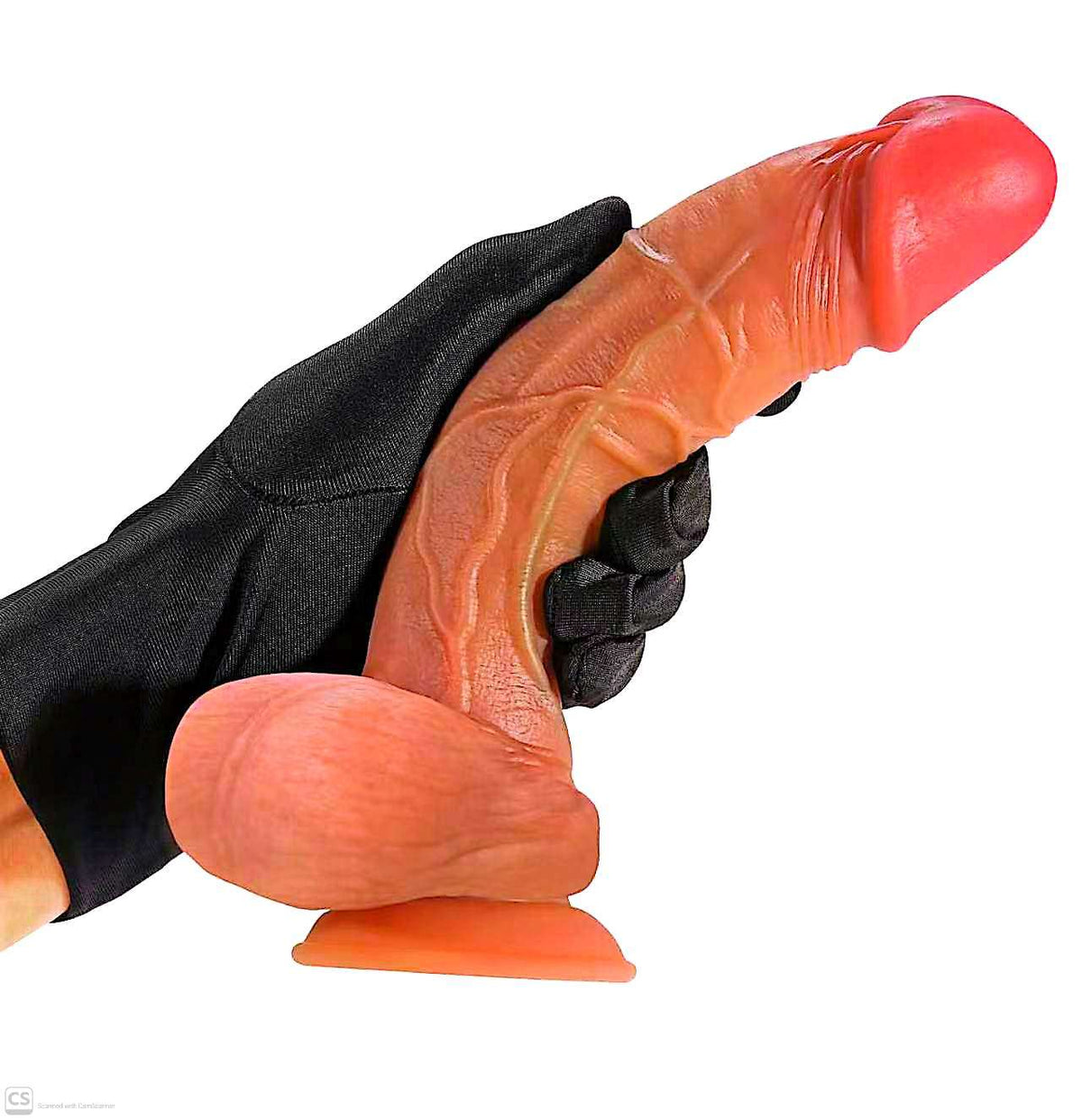7-Inch Realistic Silicone Dildo with Suction Cup Base