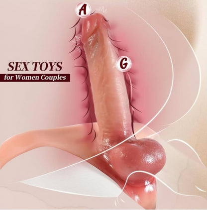 Strap on Dildo for Men Hollow Design to Wear, Strap on Harness, 7.7" Hollow Penis Sleeve
Wearable Anal G-Spot Dildo Sleeve for Men, High-Stretch Body-Safe Silicone, Realistic Penis Extender Sex Toy for Men