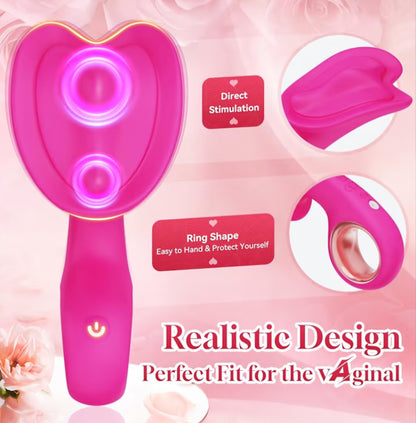 Sex Toys Vibrator Wand - Adult Toys Mini Vibrator with 10 Vibration Modes, Female Sex Toy Vibrators for Clitoral and Nipple Stimulation, Vibrators Adult Sex Toys & Games for Women Couple