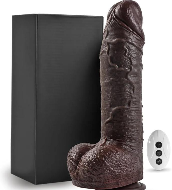 2.4 Diameter BBC Thrusting Thick Dildo Automatic Dildo Anal Sex Toys for Women
Realistic Huge Black Dildos with 3 Rotation Thrust Speeds & 9 Vibrations, Heated Anal G Spot Dildos for Advanced Player SF