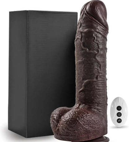 2.4 Diameter BBC Thrusting Thick Dildo Automatic Dildo Anal Sex Toys for Women
Realistic Huge Black Dildos with 3 Rotation Thrust Speeds & 9 Vibrations, Heated Anal G Spot Dildos for Advanced Player SF