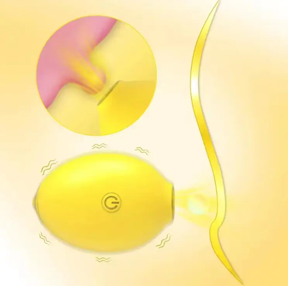 Lemon Premium Portable Clitoral Suction & Air-Pulse Vibrator (Available June 13th)