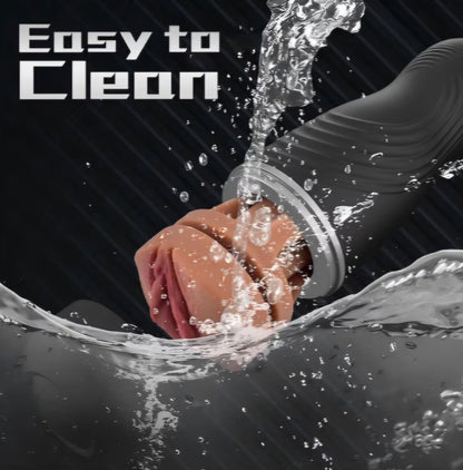 Male Masturbator Cup Sex Toys for Men, Realistic Pocket Pussy with 8.5in Depth Textured Vagina, Men Masturbation Stroker for Penis Training, Portable Pocket Pussies Blowjob Sex Machine Adult Toy