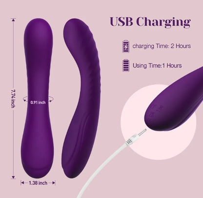 Tracy's Dog Adult Sex Toys, Powerful G Spot Vibrator for Women & Couples
Realistic soft silicone vibrating dildo massager with 10 vibration modes, rechargeable, waterproof & body-safe