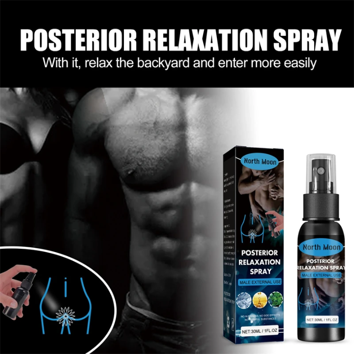 Northmoon Posterior Relaxation Spray/Anal Spray/Butt Spray, 30 mls