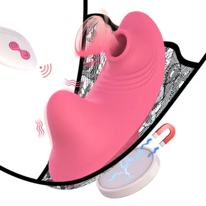 Jump Jump Sister Vibrating and Sucking Panty Wearable Tpy for Female Women Public Wear/Play