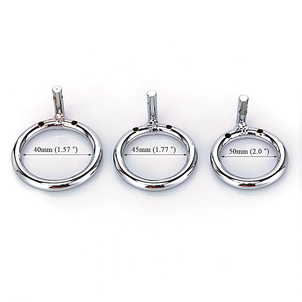 Stainless Steel Ergonomic Cobra Chastity Device