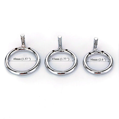 Stainless Steel Ergonomic Cobra Chastity Device